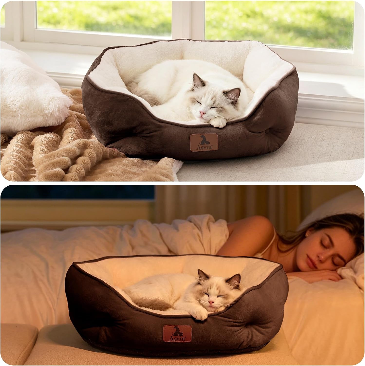 Water-Resistant Small Pet Bed