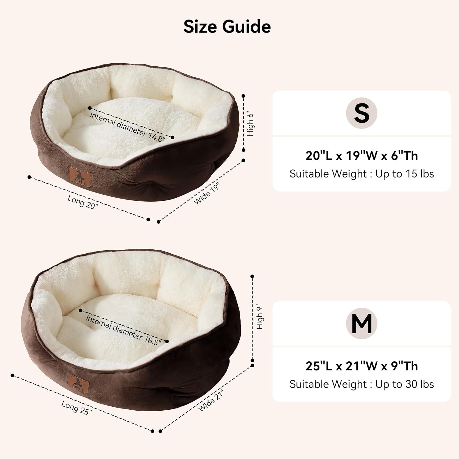 Water-Resistant Small Pet Bed