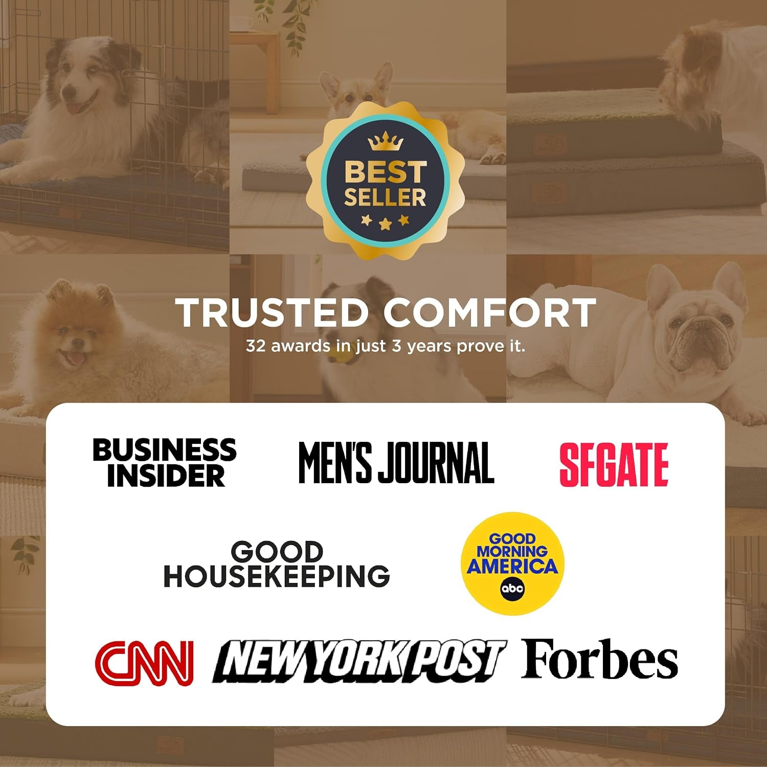 Bedsure XL Dog Bed, Extra Large Pet Bed with Comfy Sherpa,44X32In Grey | Orthopedic Egg Crate Foam,Comfort Support Flat Rectangle Pet Mat,Non-Slip Bottom,Removable Cover,For Extra Pet up to 80 Lbs