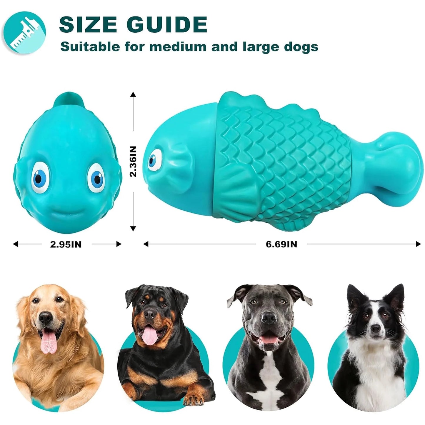 Dog Chew Toy Fish