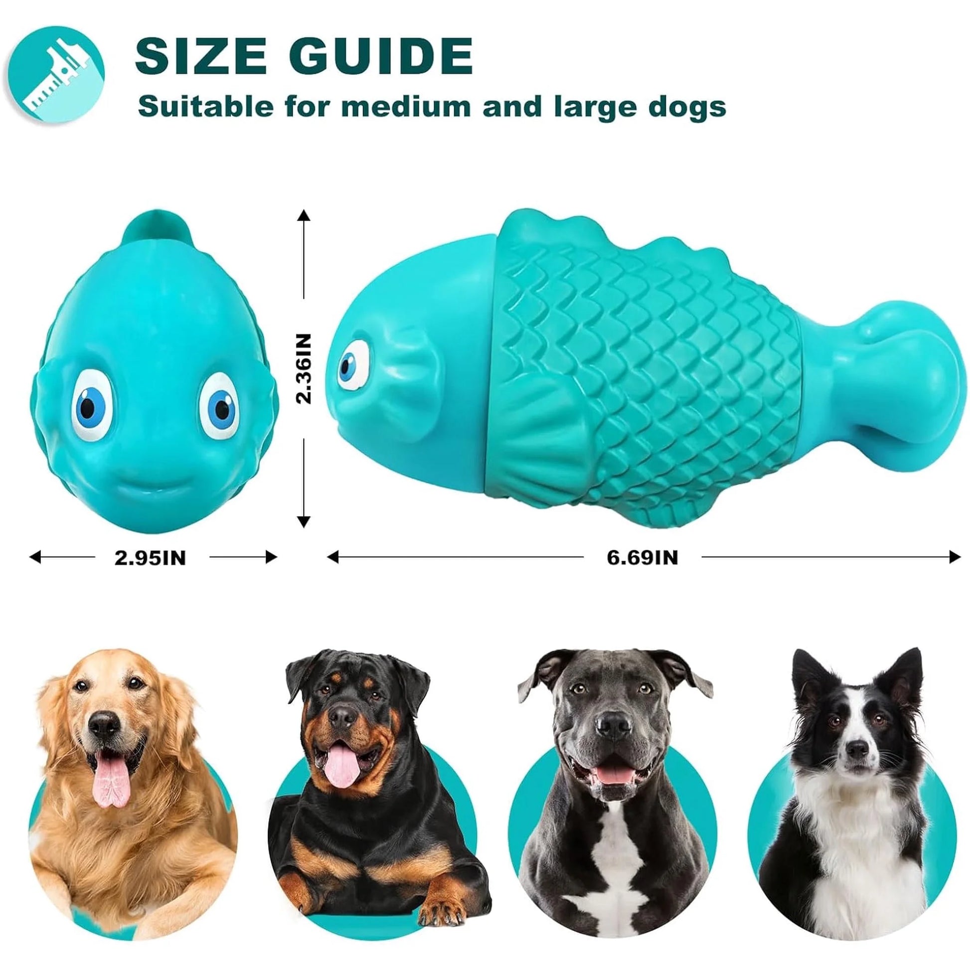 Dog Chew Toy Fish