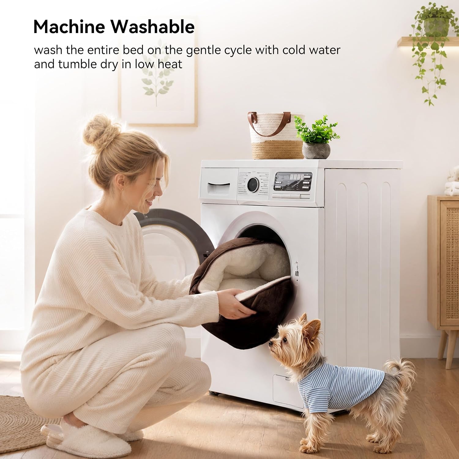 Water-Resistant Small Pet Bed
